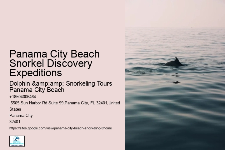 Panama City Beach Snorkel Discovery Expeditions